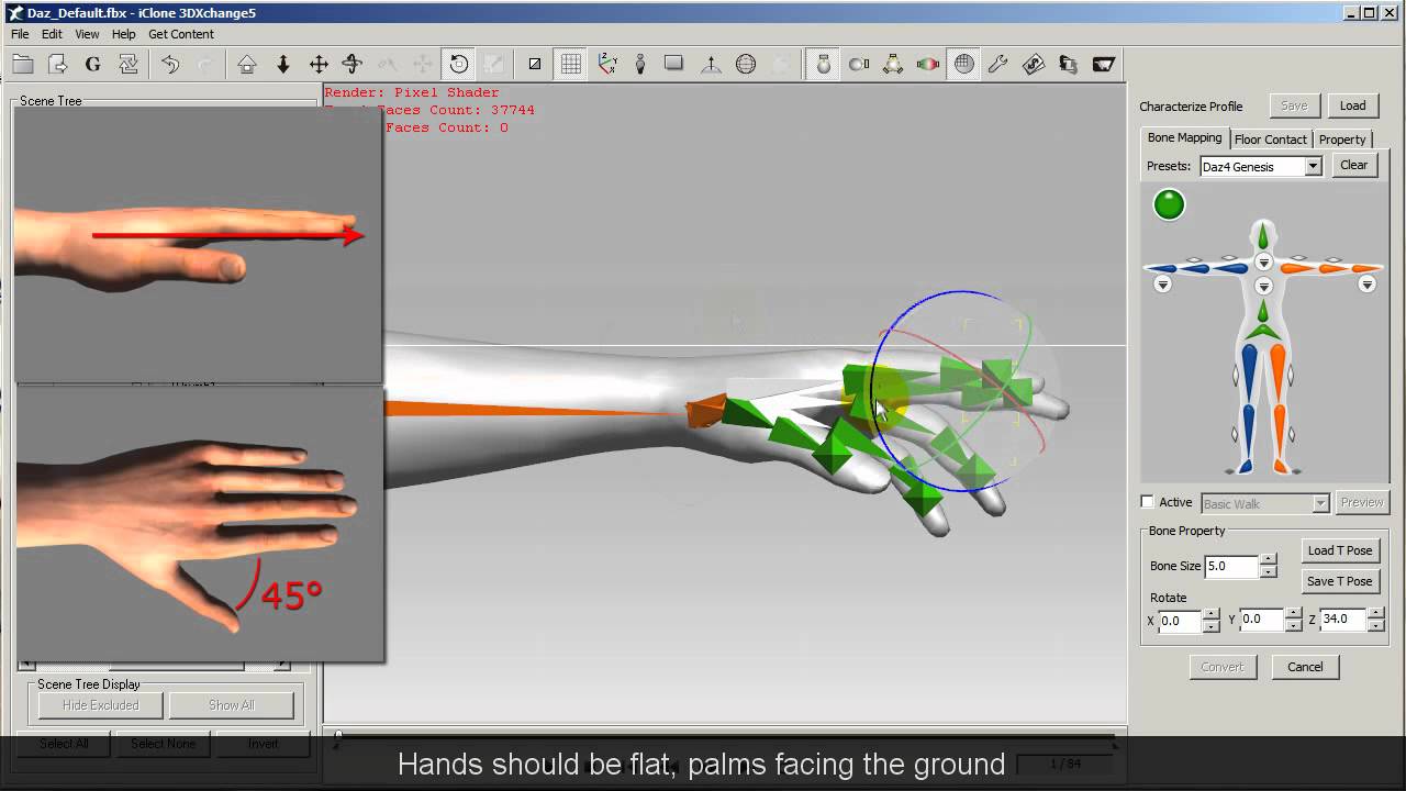 05 - Set T Pose for Pose and Animation Correction