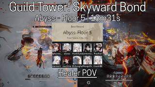 [Where Winds Meet] Skyward Bond Guild Tower | Abyss Floor 5 - 13m31s | Healer