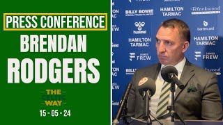 'I thought they forgot my name!'  An emotional Rodgers admits he lapped up fans singing his song