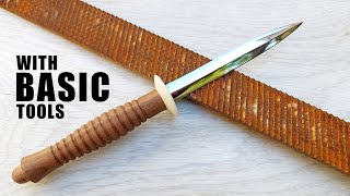 Making a Dagger from an Old File by The Small Workshop 8,415 views 3 weeks ago 7 minutes, 57 seconds