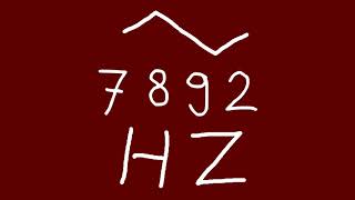 7892 hz triangle