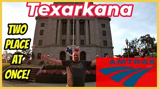 Two State Train Station?  YES! - Texarkana Amtrak Station