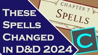 D&D '24 Spell Changes - "C" | 5e 2024