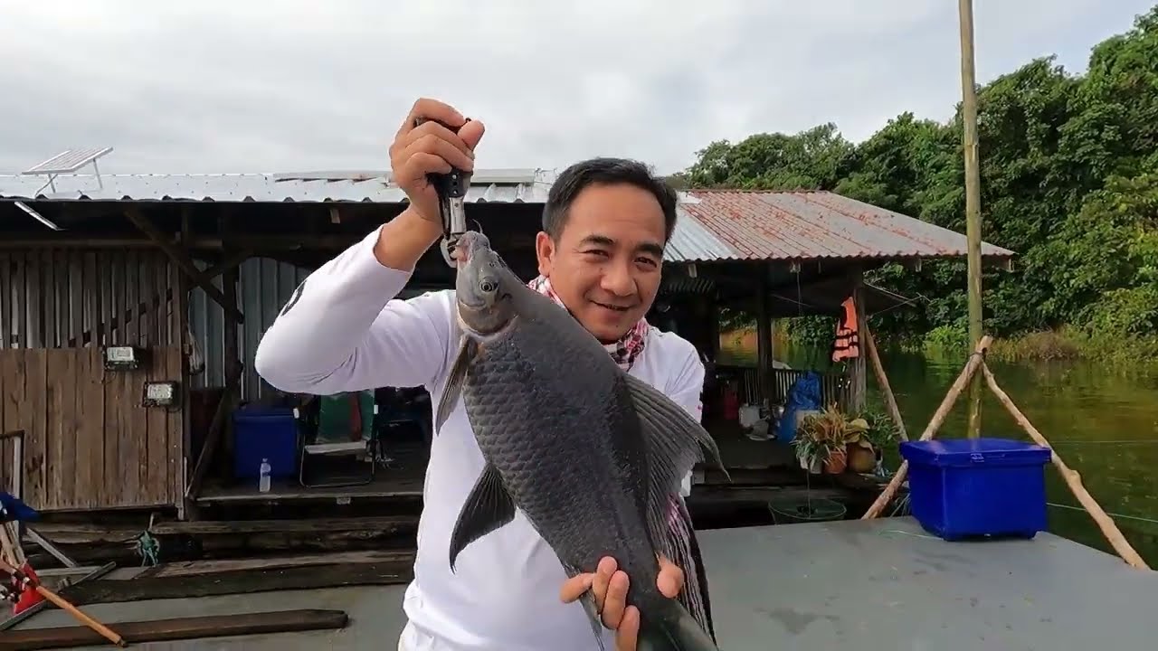 #ตกปลาเขื่อนเขาแหลม แข่งตกปลากำดำใครไม่ได้โดนลงโทษ