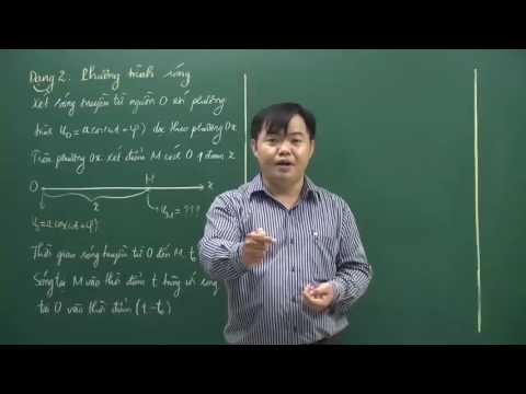 Video Dạng 2 Phương trình sóng Phần 1 - youtube