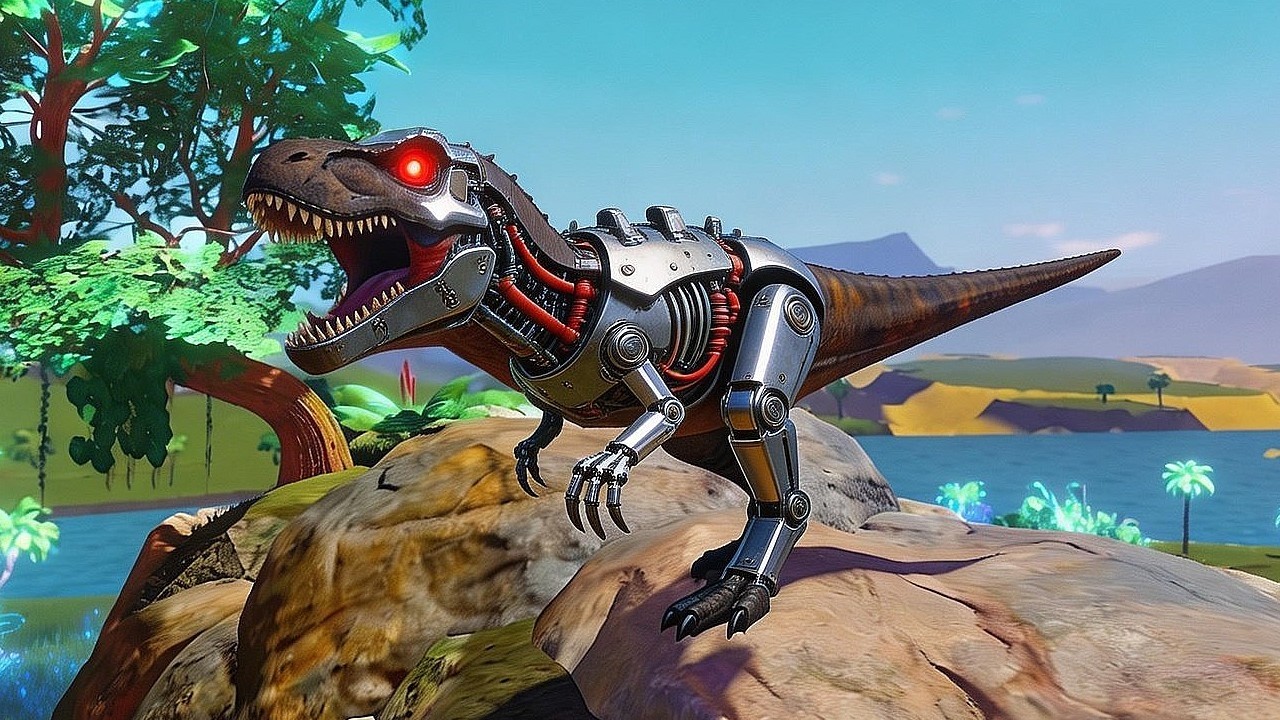 SOLO COM TIRANOSSAURO REX! DINOSAUR LIFE ROBLOX