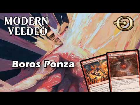 Boros Ponza feels sooo good in Modern now! | MTGO