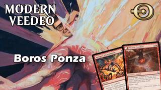 Boros Ponza feels sooo good in Modern now! | MTGO