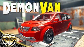 DEMON VAN - Modern Dodge DLC - Car Mechanic Simulator 2018 screenshot 1