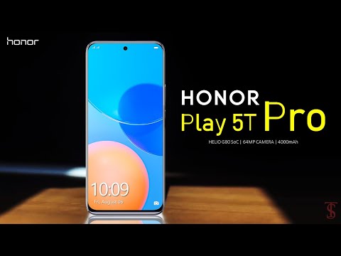 Honor Play 5T Pro Price, Official Look, Design, Specifications, 8GB RAM, Camera, Features