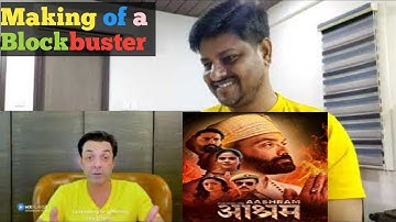 AASHRAM | Making of Aashram | REACTION | Behind the Scenes | Bobby Deol,Aditi,Prakash Jha | MXPlayer