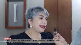 Linda Coello, el "Personaje Valmoral 2024", un ejemplo de pasión y solidaridad