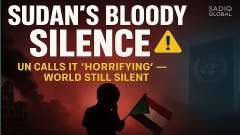 Sudan’s Bloody Silence: UN Condemns Mass Killings as RSF Advances