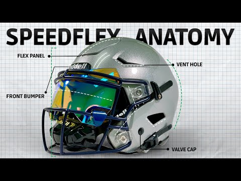 anatomy of a football helmet Anatomy of a SpeedFlex Helmet - GG Labs
