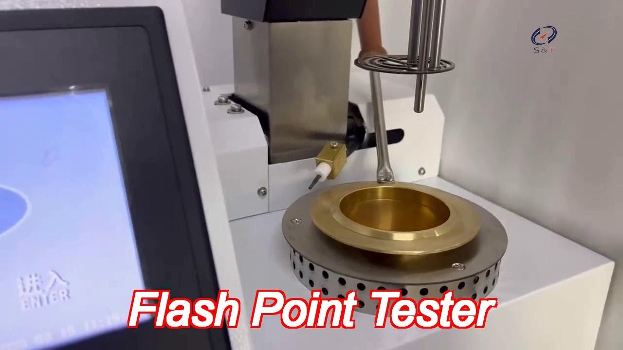 fully automatic flash point cleveland open cup astmd92 lubricating oil