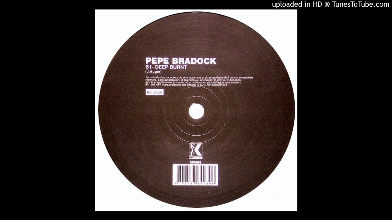 Pepe Bradock ‎- Deep Burnt (Maxi Zamac Edit) - YouTube