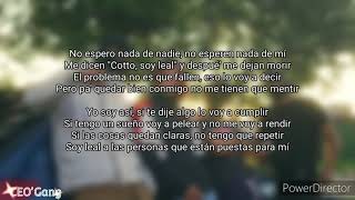 Cotto Rng -Lo mas real del 2020 | Letra