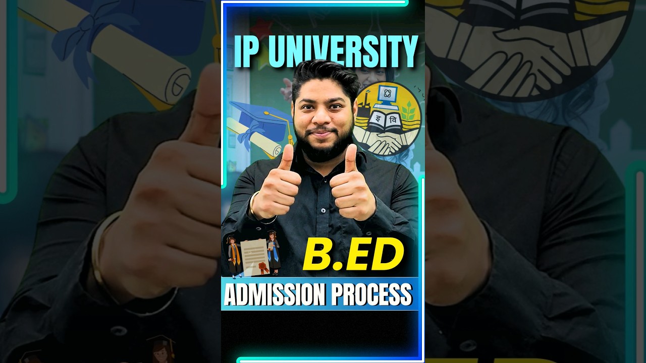 IP University B.ed Admission Process 😍🔥 