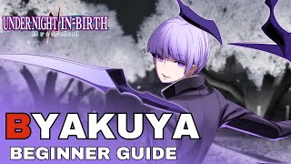 Under Night In-Birth 2 Character Overview BYAKUYA