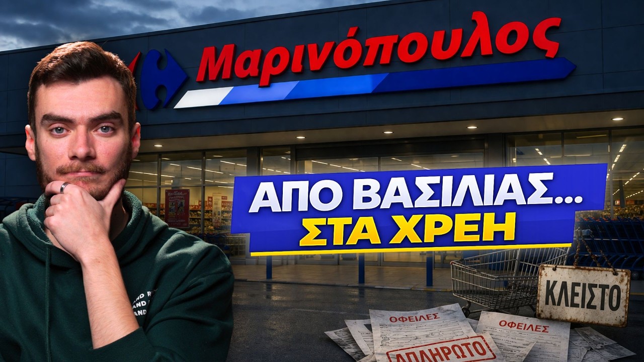 Μαρινόπουλος: Η Άνοδος και ΠΤΩΣΗ ενός Κολοσού στην Ελλάδα – Video