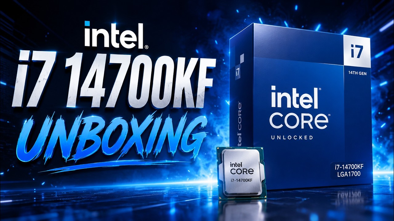 Unboxing - Intel Core i7-14700KF Processor - YouTube
