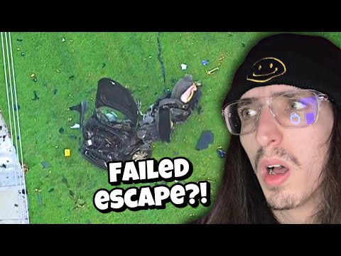 OVER A WARRANT?! When Suspects Die Trying To Evade Police Reaction!