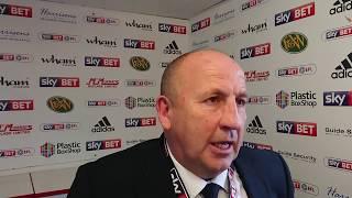 Coley after becoming CHAMPIONS OF LEAGUE TWO!