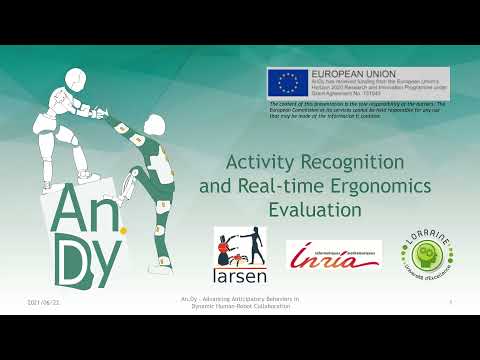 Activity Recognition and Real-Time Ergonomics Evaluation - Automatica 2021
