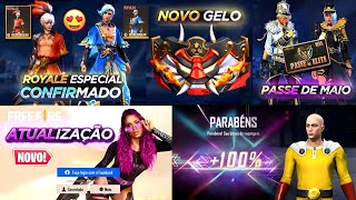 NOVA ATUALIZAÇÃO ANITTA, LOJA MISTERIOSA, BÔNUS 100% E ONE PUNCH-MAN DE VOLTA  - NOVIDADES FREE FIRE