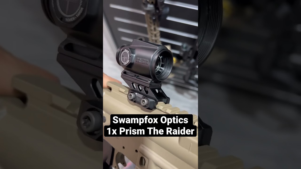 Swampfox Optics 1x Prism The Raider Shotshow 2023
