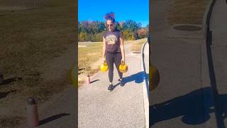 Kickstand Suitcase Deadlift with Kettlebells Richmond Virginia Girya.fit Online Outdoors Garage gym