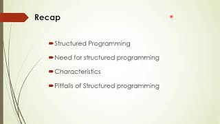 OOPs Session 3 Introduction to Object Oriented Programming