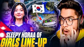 Female Sleepy?Crazy Horaa Girls Lineup New Player Diyahoraa Best Moments In Pubg Mobile