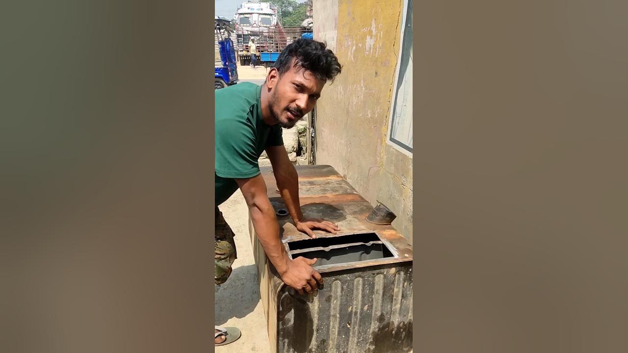 how to clean diesel tank how to clean fuel tank cleaning bindass mechanic YouTube