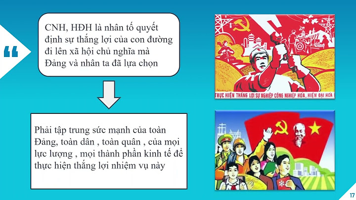 Tác hại của công nghiệp hóa hiện đại hóa