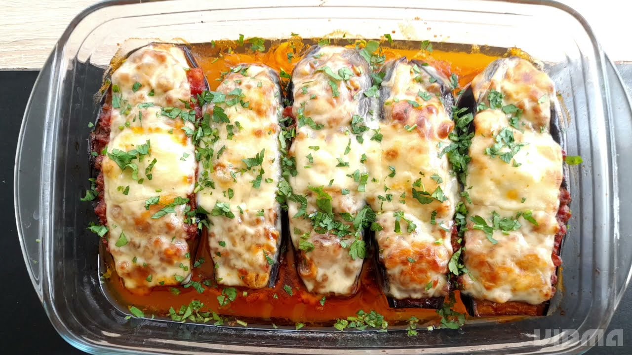 Du hast noch nie so leckere Auberginen gegessen| Auberginen gefüllt mit ... Du hast noch nie so leckere Auberginen gegessen| Auberginen gefüllt mit ...