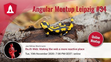 ngLeipzig #34: Making the web reactive with RxJS-Web | Jan-Niklas Wortmann
