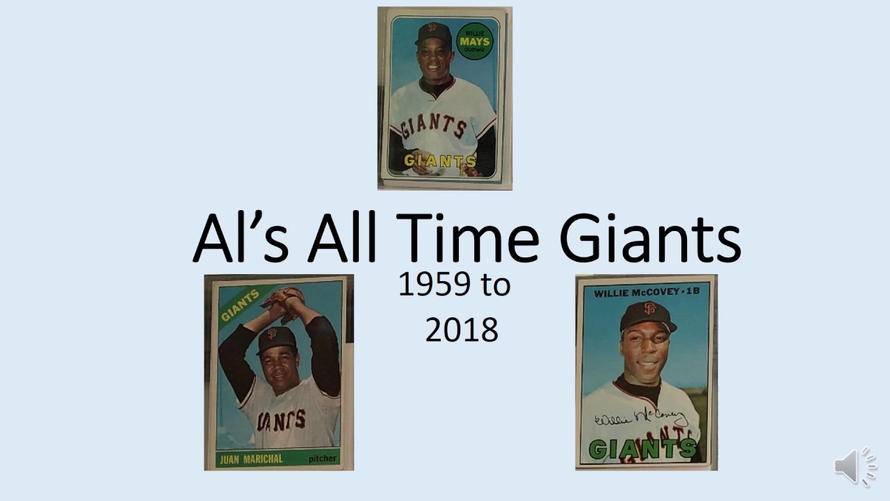 Al's All Time Giants 1959 to 2018