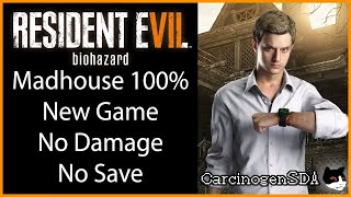 [No Commentary] Resident Evil 7 (PC) - No Save No Damage 100% (New Game Madhouse) screenshot 3