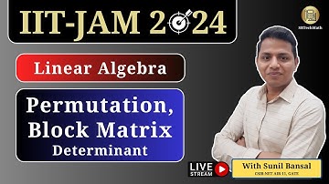 L-5 || Properties of Determinant  || B.Sc./IITJAM/CUET/BITSAT || By-Sunil Bansal