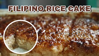 Pinoy Rice Cake | Bibingkang Malagkit | Biko Recipe