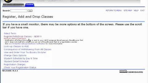 How to register at LBCC