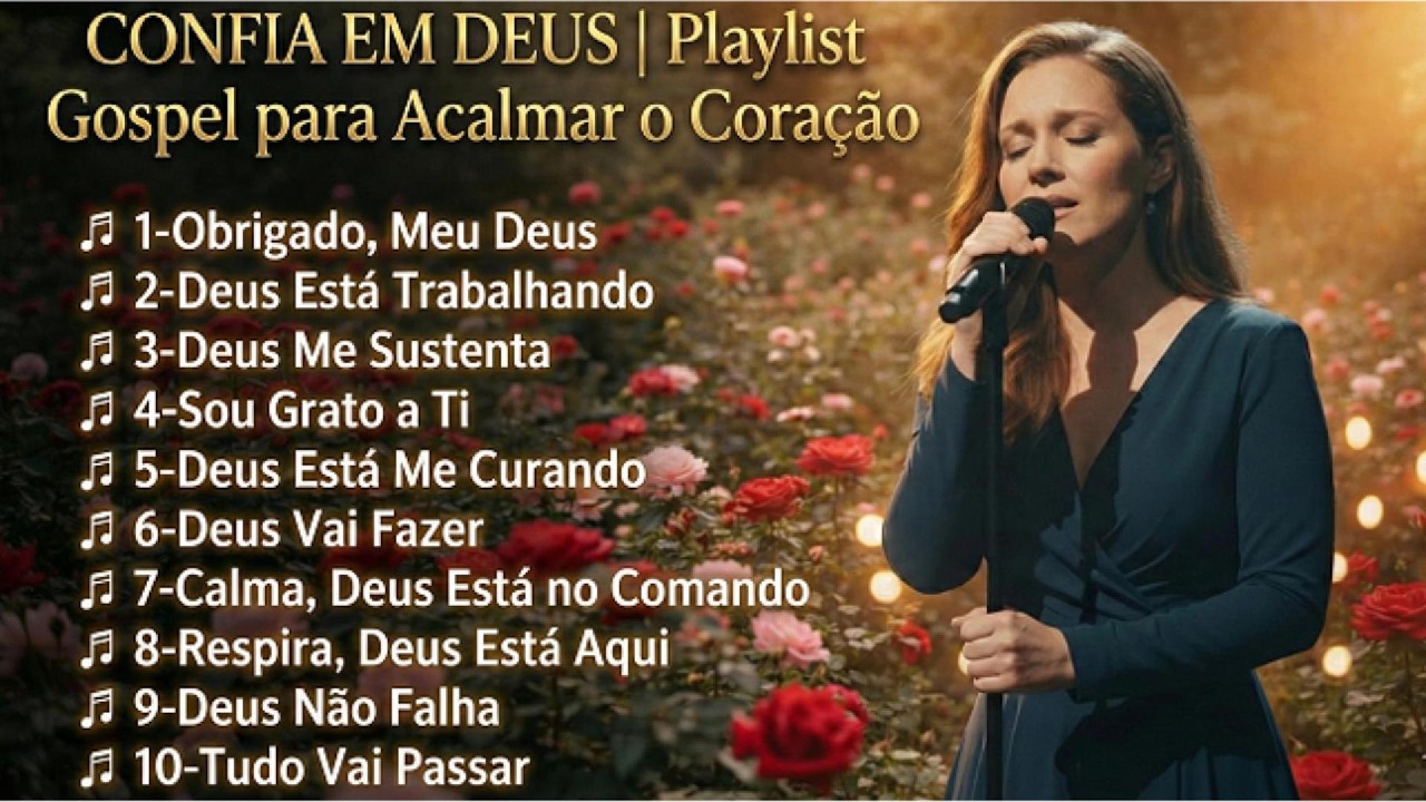 CONFIA EM DEUS | Playlist Gospel para Acalmar o Coração
