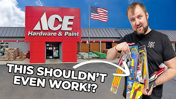 I Found The MOST AMAZING Tools in the USA at Ace Hardware Store!