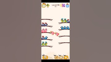 Bird Sort Colour level#96,97 Solution Walkthrough answers. #birdsortpuzzle