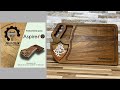 Tbua de corte com madeira rsticacutting board with rustic wood artnovetor