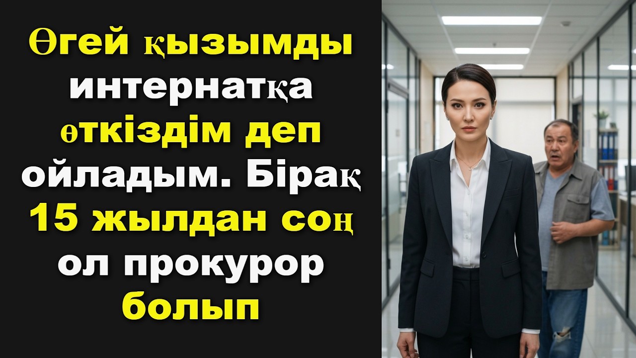 Өгей қызымды интернатқа өткіздім деп ойладым. Бірақ 15 жылдан соң ол прокурор болып