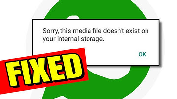 How To Fix "Sorry This Media File Doesn