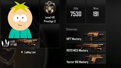 COD Black Ops 2: Tutorial Emblem how to make butters from South Park