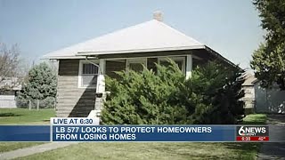 Hearing held on property tax lien bill